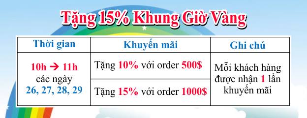 Nạp thẻ giờ vàng - Nạp nhiều thưởng lớn
