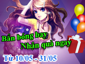 Bắn bóng bay - Nhận quà ngay