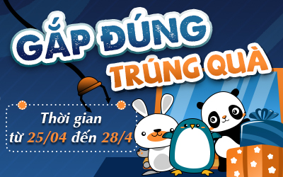 Gắp đúng - Trúng quà