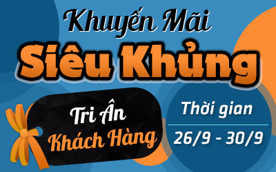 [EVENT] Khuyến Mãi Siêu Khủng- Tậu ngay thẻ vàng