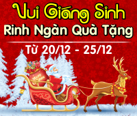 Vui Noel nhận quà ngay