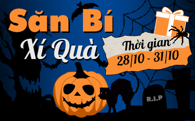 [Sự kiện Halloween] Săn Bí - Xí Quà
