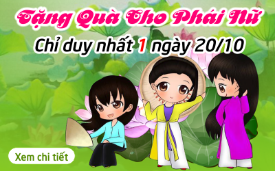 Khuyến mãi sốc- Tặng thẻ miễn phí chào mừng ngày 20 - 10