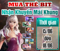 Mua thẻ BIT – Nhận khuyến mãi khủng