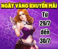 Ngày vàng khuyến mãi