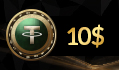 Thẻ 10 $Trumcoin