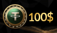 Thẻ 100 $Trumcoin