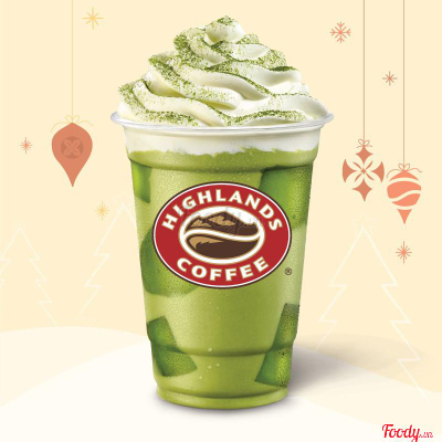 trà matcha - bánh tráng miệng
