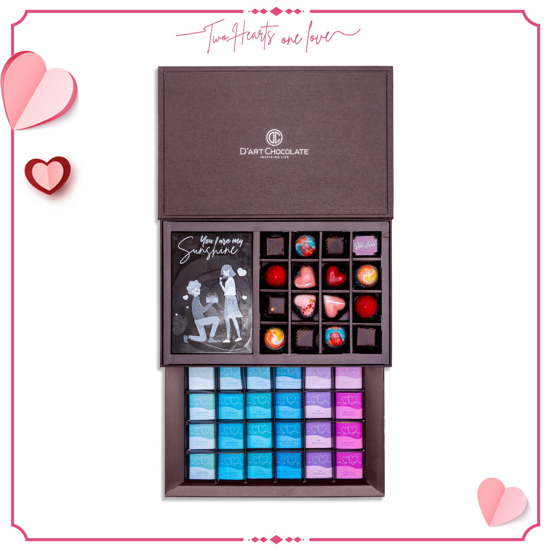 HỘP CHOCOLATE PREMIUM 2 TẦNG
