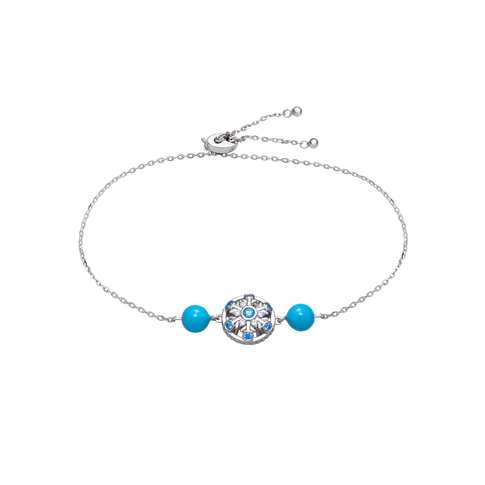 Lắc bạc đính đá Disney-PNJ Frozen