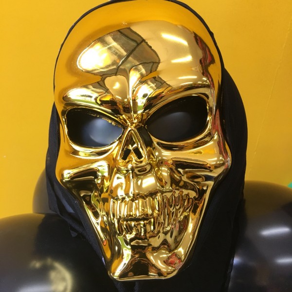 Mặt nạ Halloween Gold