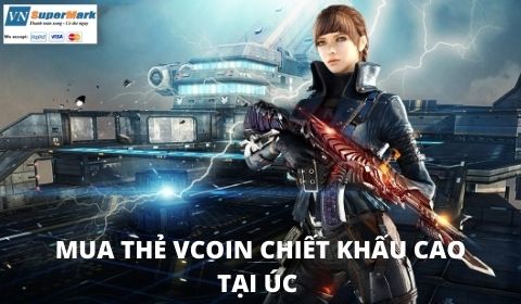 Mua thẻ Vcoin chiết khấu cao - giá rẻ ngay khi bạn ở Úc