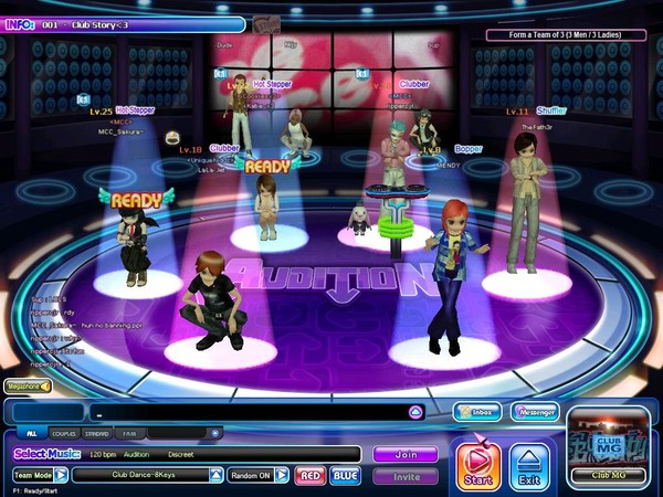 Mách nhỏ cách chơi trong game Audition