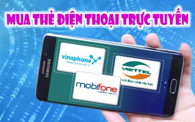 Mua thẻ điện thoại online dễ dàng hơn khi đến vnsupermark.com