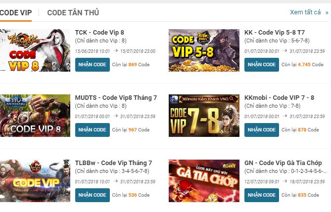 Mua thẻ Zing online – Nhận Code cực Vip