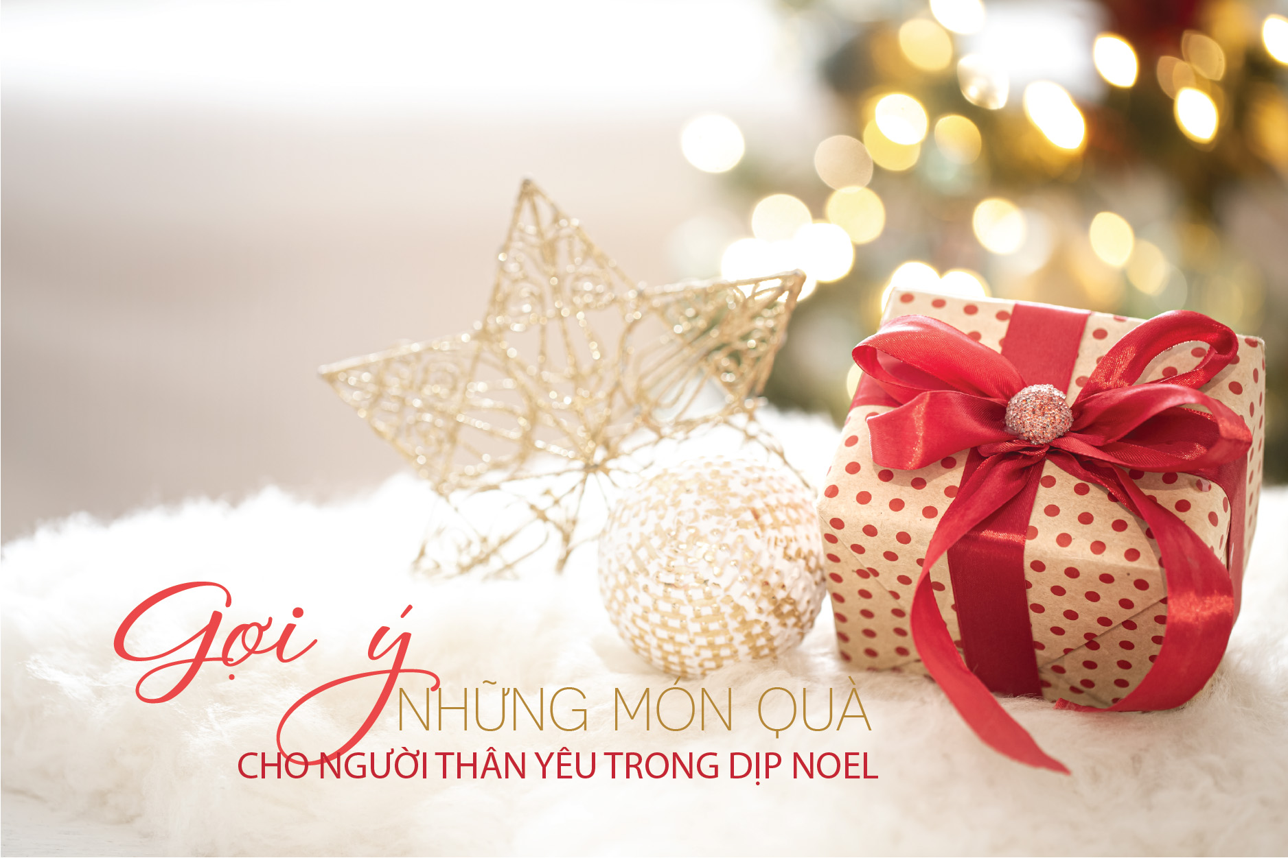 Giúp bạn lựa chọn những món quà Giáng Sinh dành tặng một nửa yêu thương