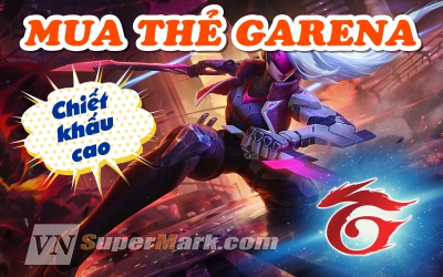 Cách Mua Thẻ Garena Online Chiết Khấu Cao