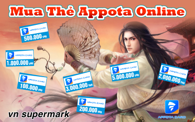 Mua thẻ appota online bằng Paypal ở đâu cho an toàn