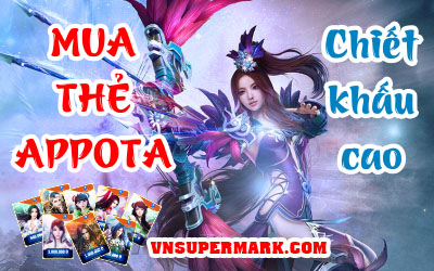 Mách bạn địa chỉ mua thẻ Appota online chiết khấu cao