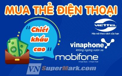 Cách Mua Thẻ Điện Thoại Online Chiết Khấu Cao Nhất