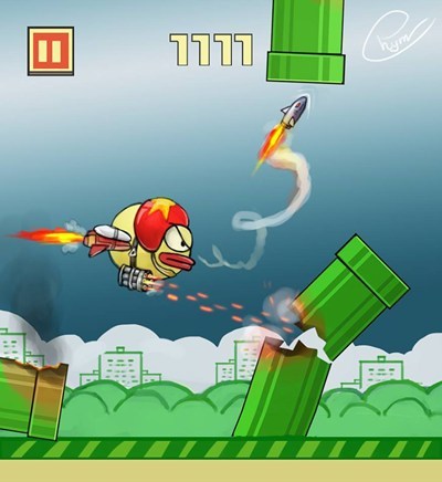 Flappy Bird càn quét thế giới với diện mạo mới