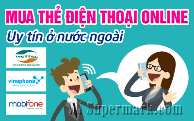 Mua thẻ Điện Thoại ở nước ngoài dễ ợt