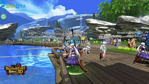 Tháng 11 này thử chơi Truyền Thuyết Rồng 3D của Gamota nào