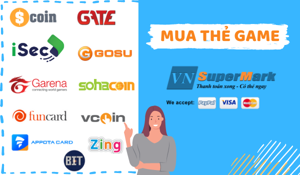 Mua thẻ game ở nhà trong mùa dịch Covid-19 đơn giản và tiện lợi