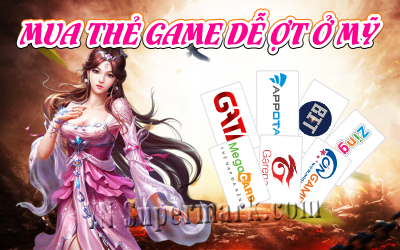 Mua thẻ Game online khi ở Mỹ