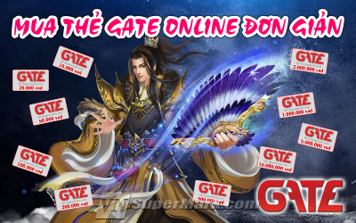 Cách Nạp Thẻ Gate Online Đơn Giản, Nhanh Chóng Nhất Hiện Nay