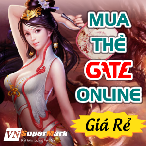 Mua thẻ Gate online mệnh giá lớn - Nơi đáng 