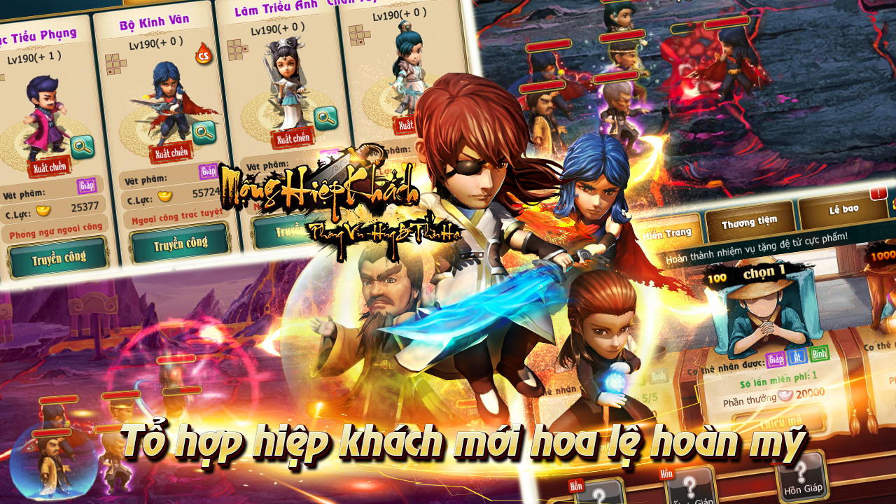 Phong Vân Hiệp Khách có gì giữ chân game thủ?