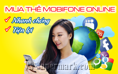 Mua thẻ Mobifone thanh toán qua Visa, Mastercard