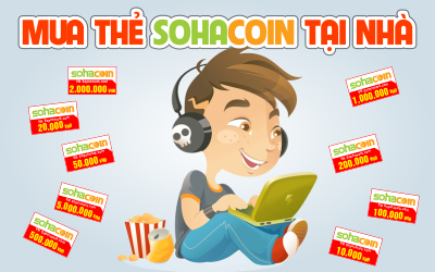 Hướng Dẫn Mua Thẻ Sohacoin Ngay Tại Nhà