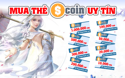 Thẻ Scoin- Cách mua thẻ Scoin online uy tín - Vnsupermark.com