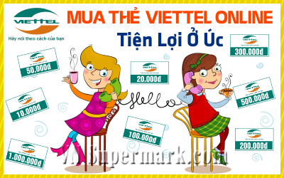 Mua thẻ Viettel bằng Commonwealth khi sống ở Úc