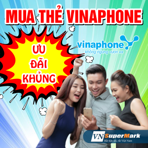 Mua thẻ Vinaphone nhận ưu đãi khủng tại đâu?