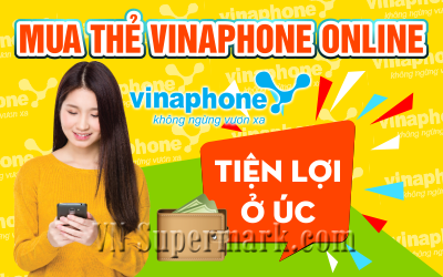 Mua thẻ Vinaphone ở Úc bằng chuyển khoản Commonwealth Bank