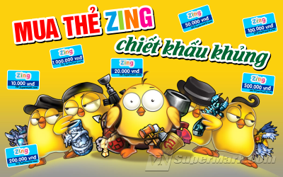 Hướng Dẫn Cách Mua Thẻ Zing Đơn Giản Nhận Chiết Khấu Khủng