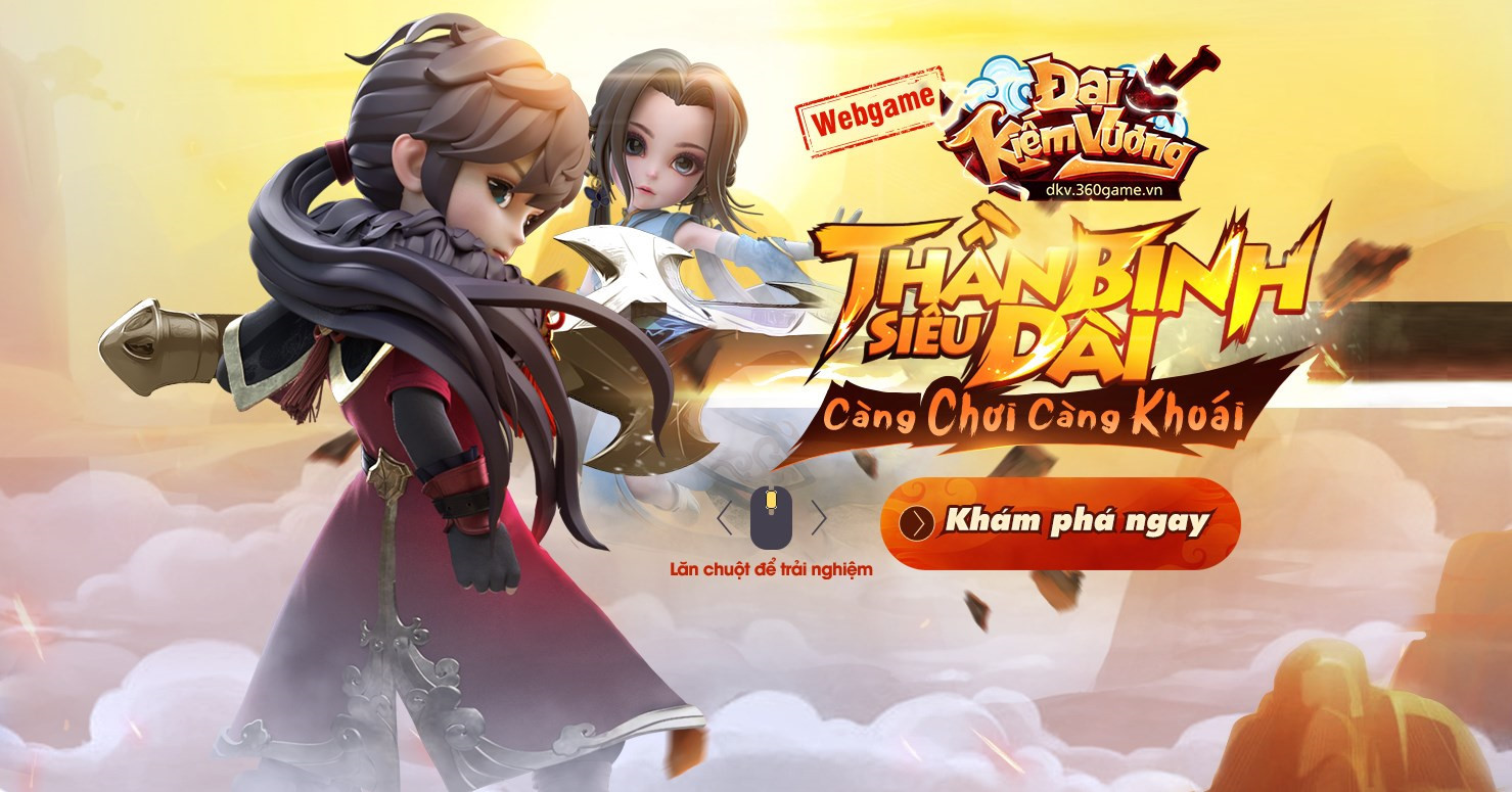 Nạp thẻ zing nhanh chóng, chiến tưng bừng cùng Đại Kiếm Vương