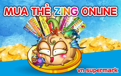 Cung cấp thẻ zing online trực tuyến giá rẻ