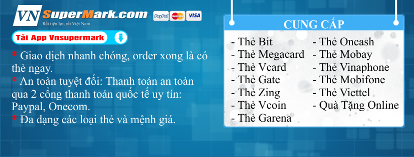Mua thẻ game online hưởng nhiều ưu đãi khuyến mãi