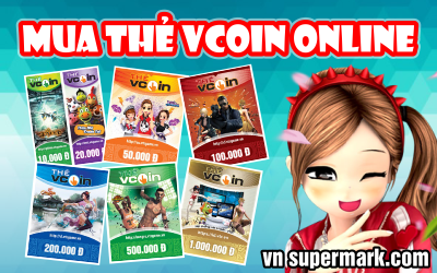 Mua thẻ Vcoin online nhận quà cực đã nhập môn Hoa Thiên Cốt