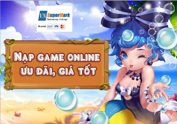 Thủ thuật nạp thẻ game online ưu đãi, giá tốt nhất trong tháng 7