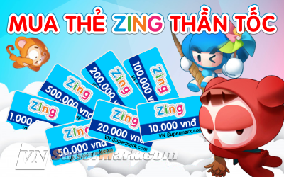 Nạp Thẻ Zing Thần Tốc Nhận Chiết Khấu Khủng