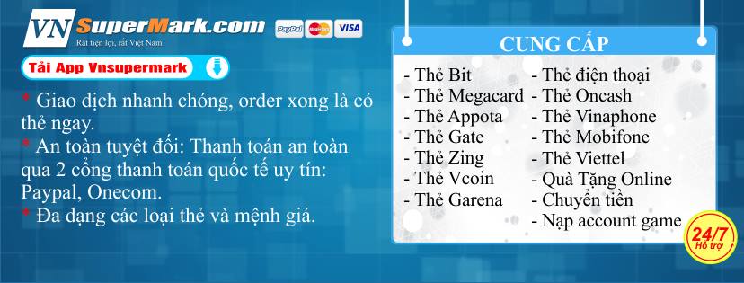 Thẻ Game online giá rẻ mỗi ngày
