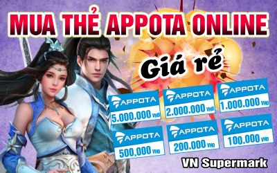 Web bán thẻ appota cho game thủ nước ngoài