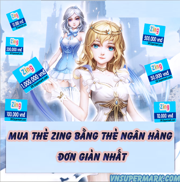 Tuyệt chiêu mua thẻ Zing bằng thẻ ngân hàng đơn giản nhất