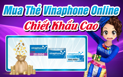 Hướng dẫn cách mua thẻ vinaphone online
